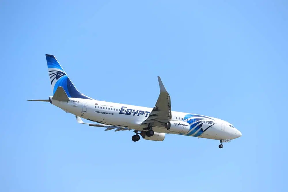Самолет Egyptair фото