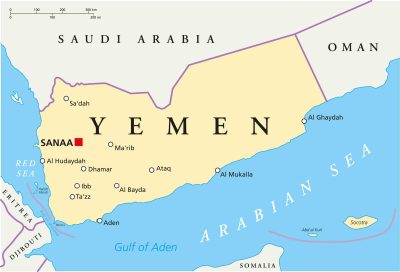 йемен карта фото