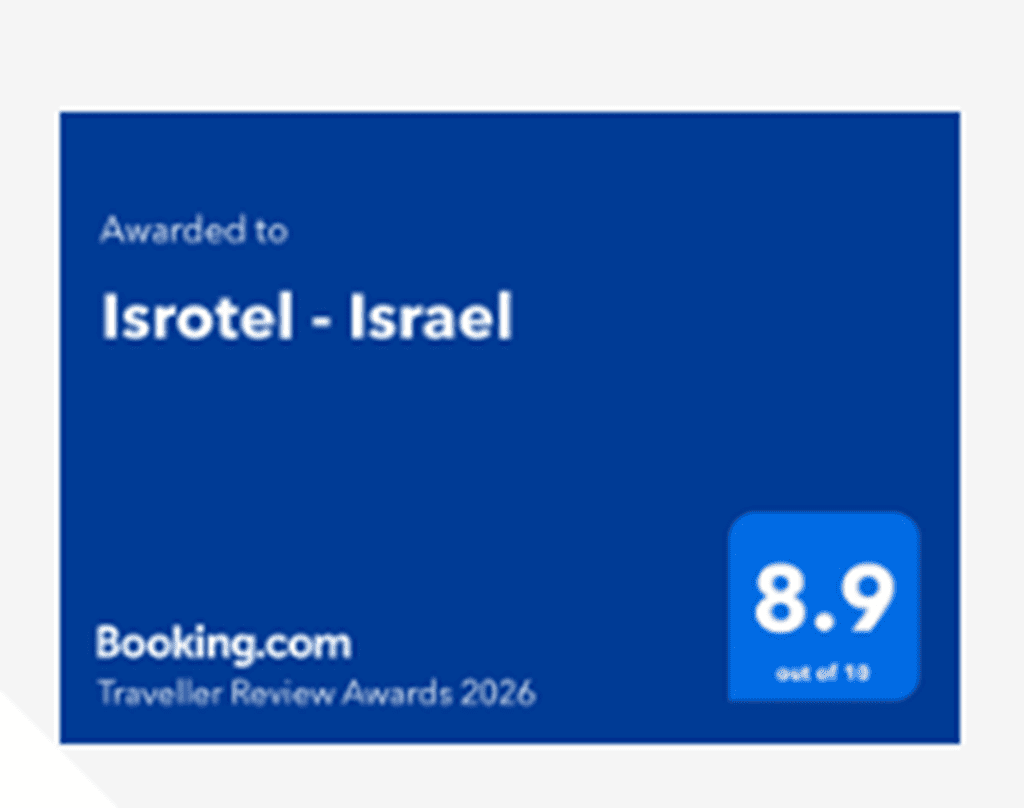 Isrotel получила награду Traveller Review Awards 2026 от Booking 2 Isrotel получила награду Traveller Review Awards 2026 от Booking 22.02.2026