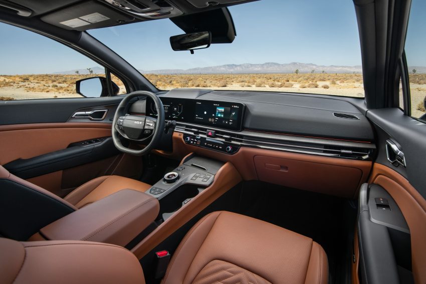 Дорогой бензин меняет правила: время гибридов? 3 Салон Kia Sportage фото