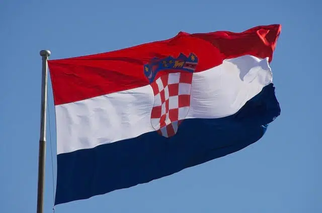 Флаг Хорватии фото