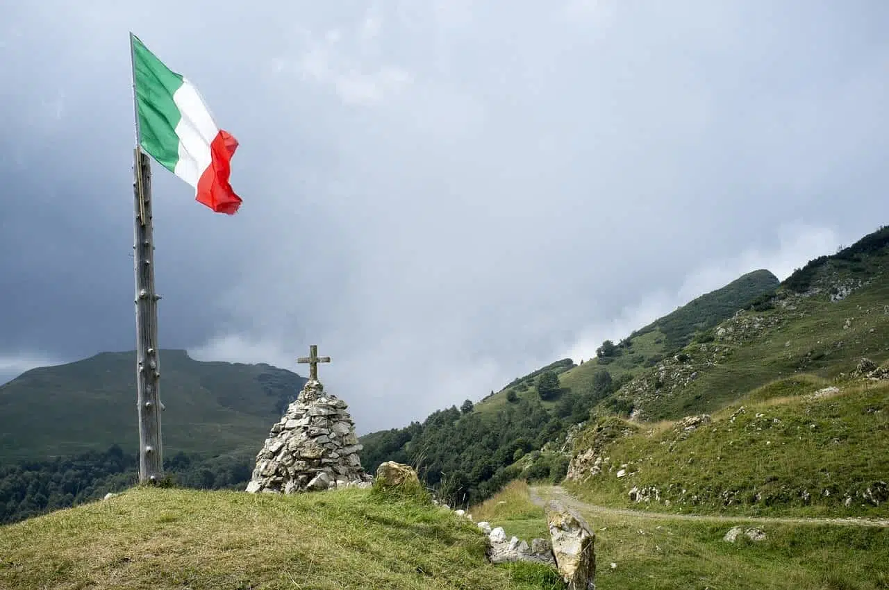 Флаг Италии фото