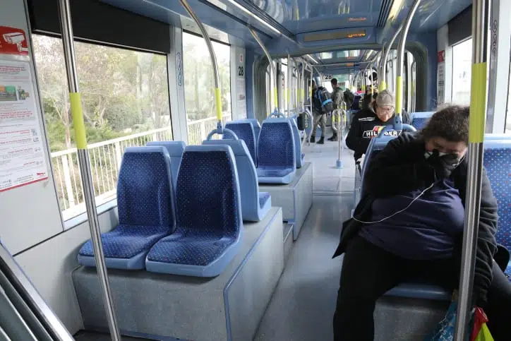общественный транспорт израиль фото