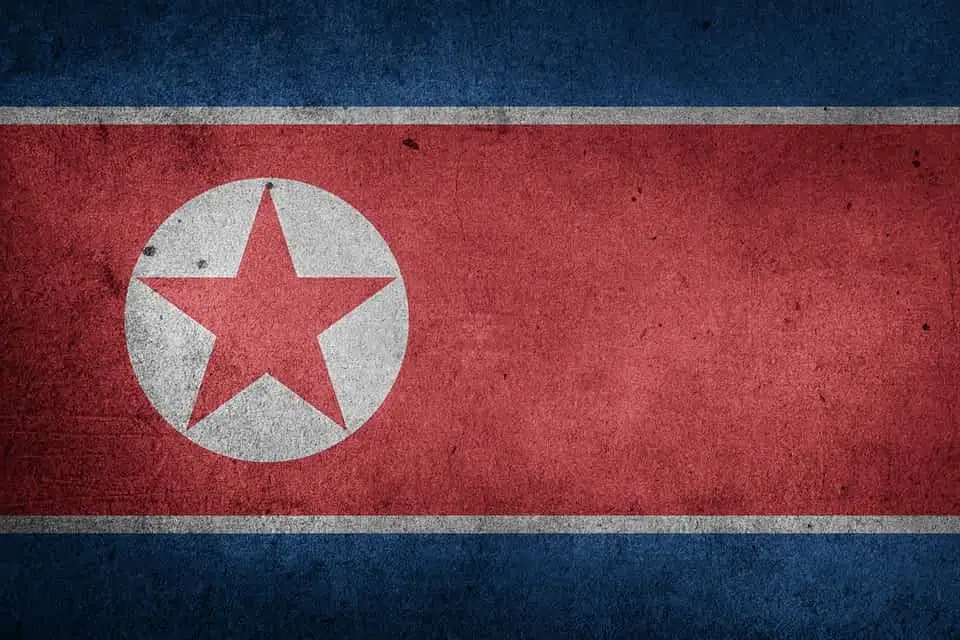 Северная Корея флаг фото