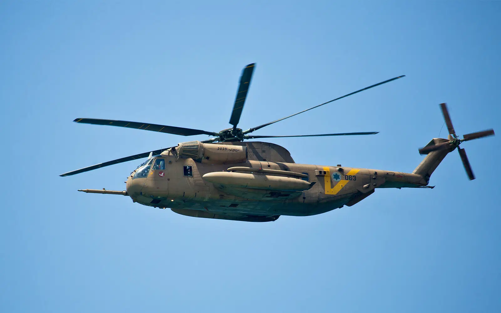 Вертолет ВВС ЦАХАЛа Ясур фото