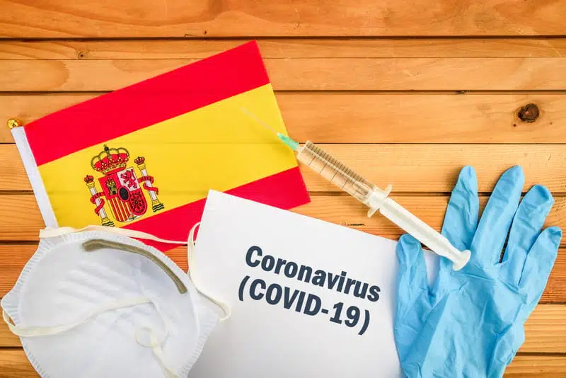 коронавирус в испании картинка