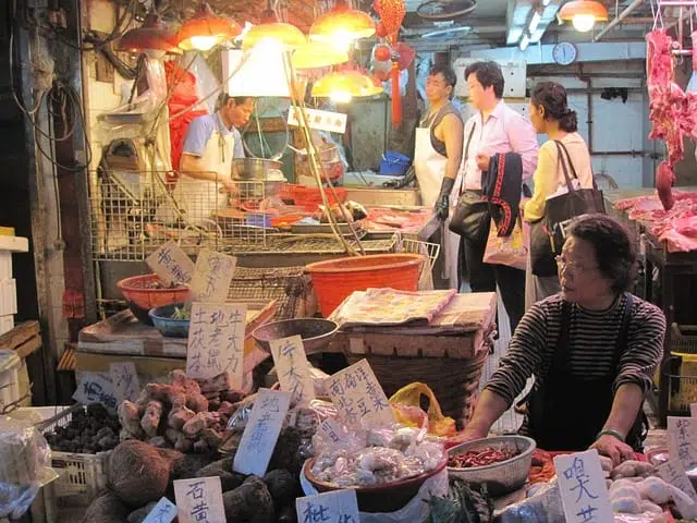 рынок в китае фото
