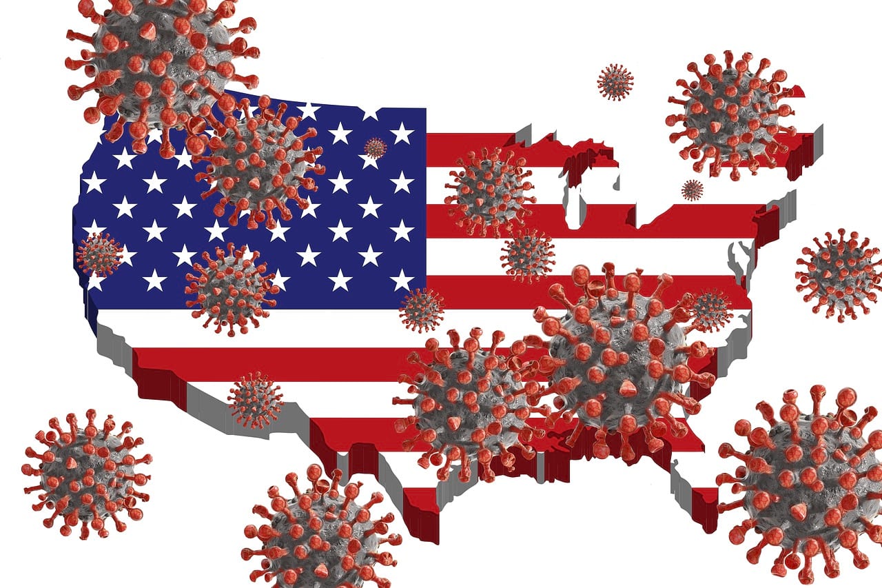 Коронавирус в США картинка