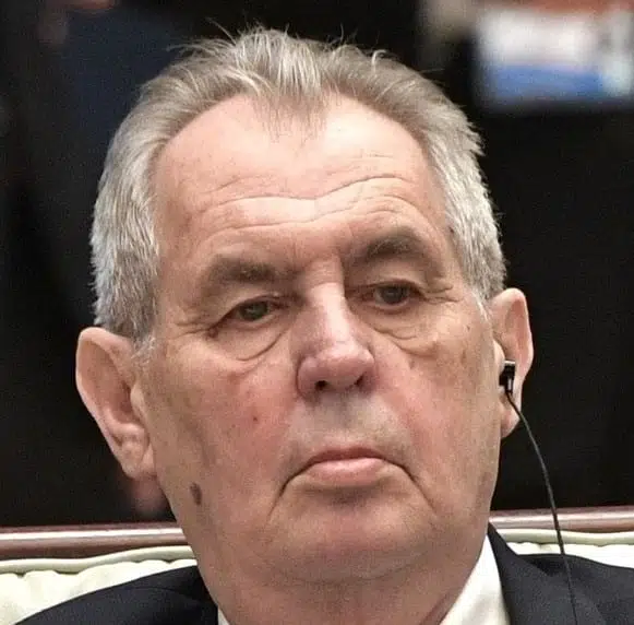 президент Чехии Милош Земан фото
