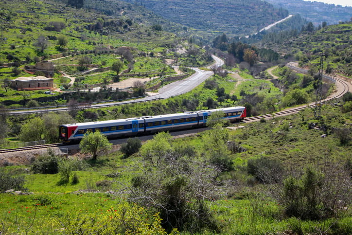поезд израиль фото