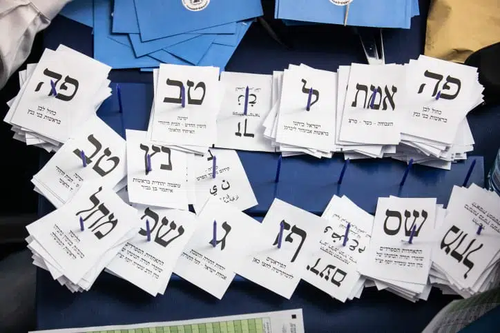 выборы в израиле фото