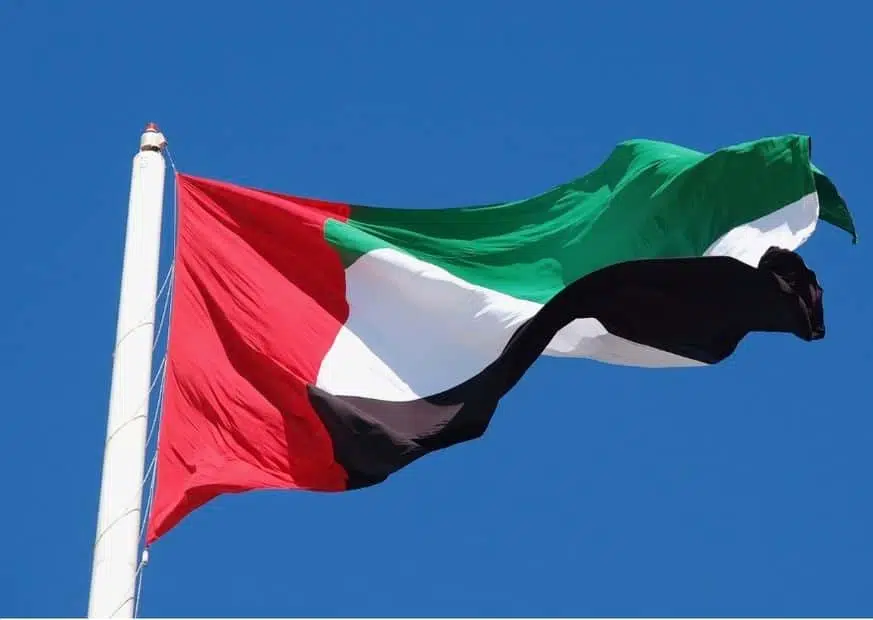 Флаг Объединенные Арабские Эмираты фото