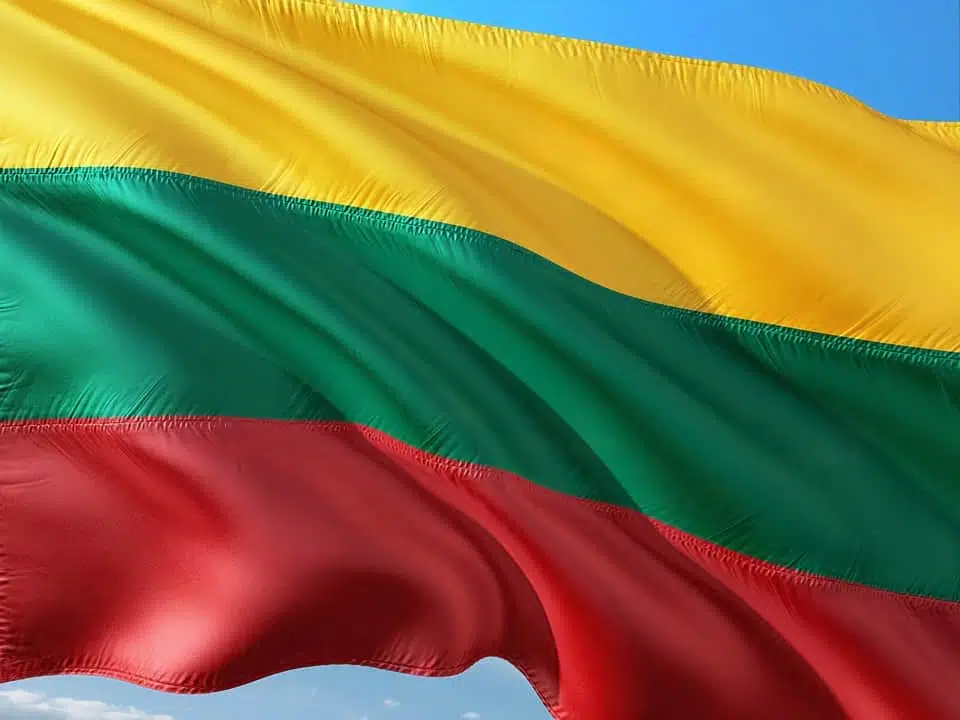 Флаг Литвы фото
