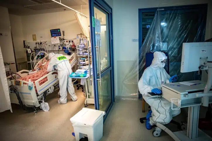 коронавирус больница Израиль фото