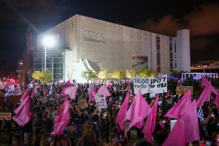 протесты в тель-авиве фото