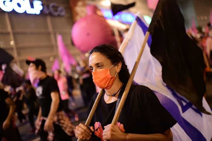 протесты израиль фото