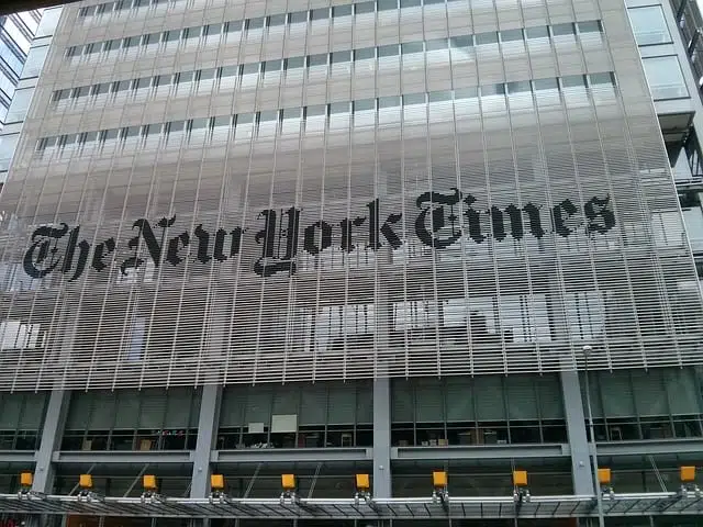 Офис New York Times фото