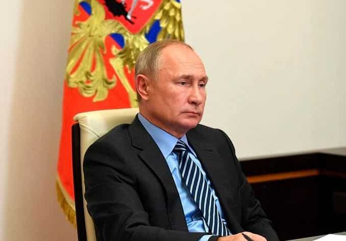 Украина заявляет, что Владимир Путин пытается разжечь панику