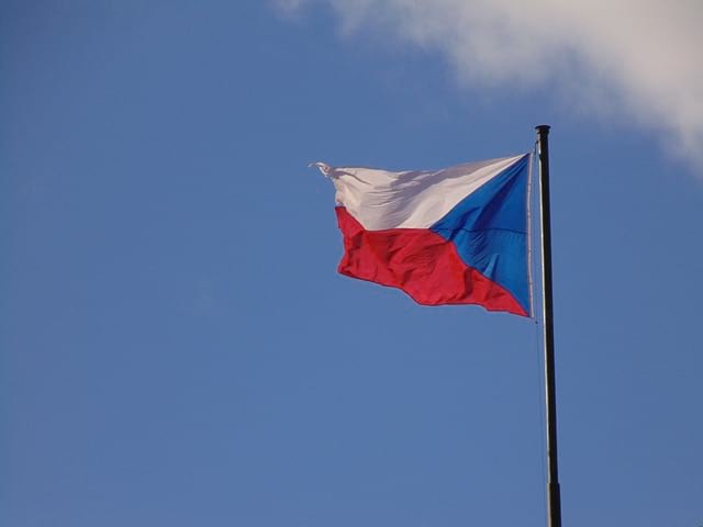 флаг чехии фото