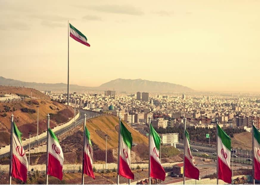 Флаг Ирана фото
