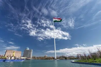 Душанбе Таджикистан флаг фото
