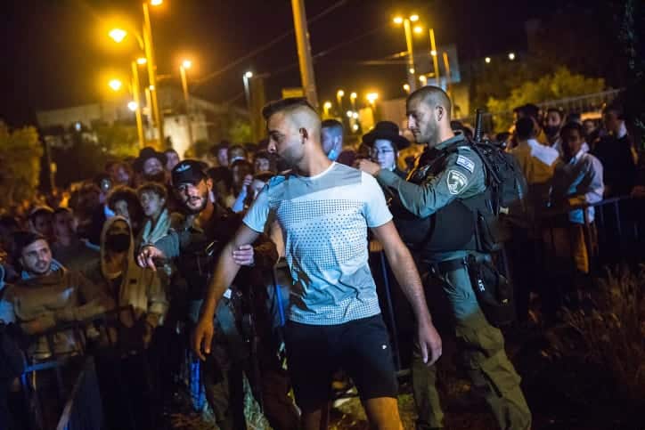 Беспорядки в Иерусалиме фото