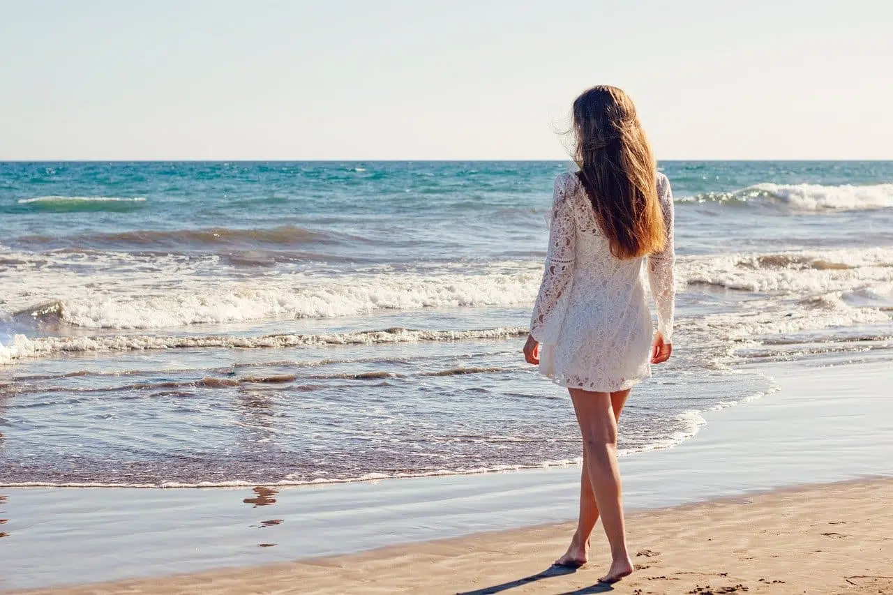 Пляж фото девушка