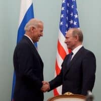 Джо Байден и Владимир Путин фото