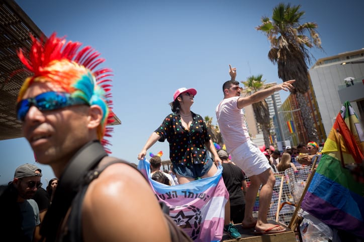 ЛГБТ-парад в Тель-Авиве фото