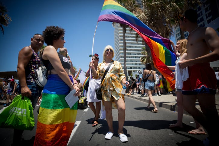 ЛГБТ-парад в Тель-Авиве фото