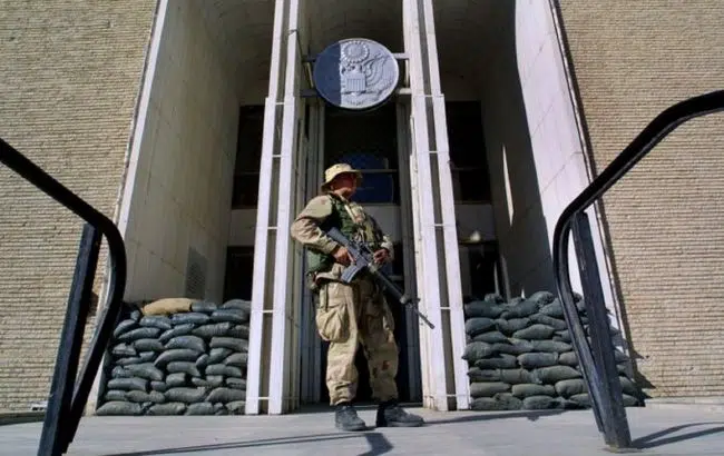 посольство США в Афганистане фото