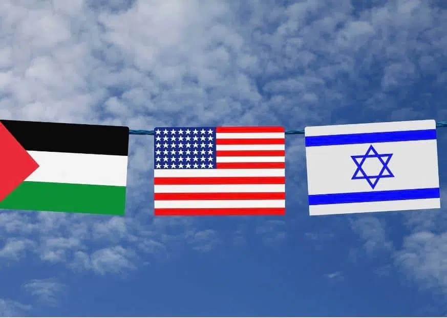 США, Израиль и ПА изображение