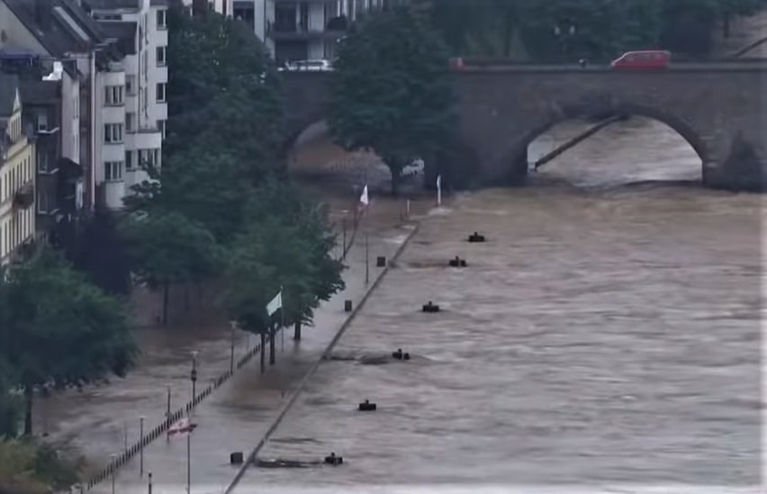 Наводнение в Германии фото