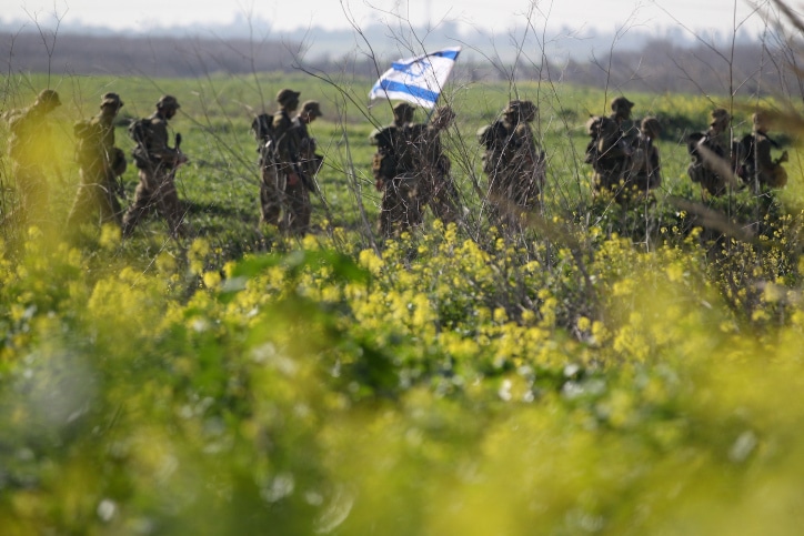 Пограничная полиция Израиля фото