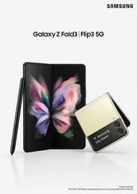 Galaxy Z Fold3, Z Flip3 фото