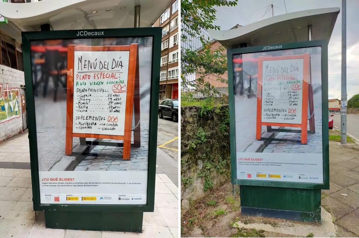 Провокационная реклама в Испании фото