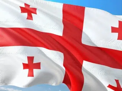 Флаг Грузии фото