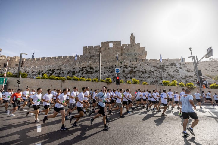марафон в иерусалиме фото
