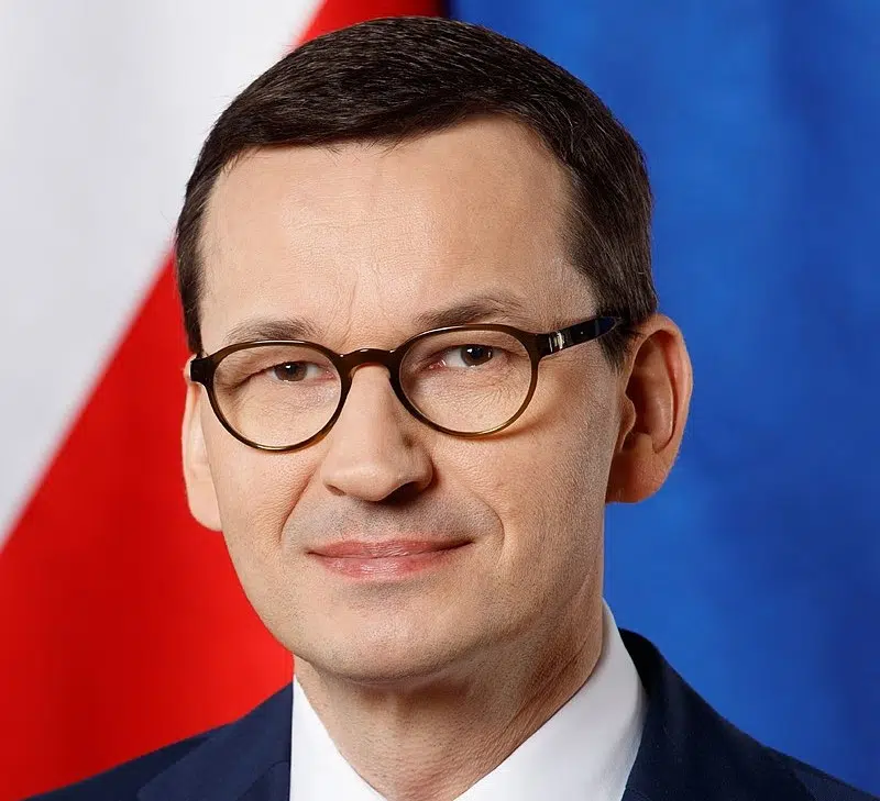 Премьер-министр Польши Матеуш Моравецкий фото