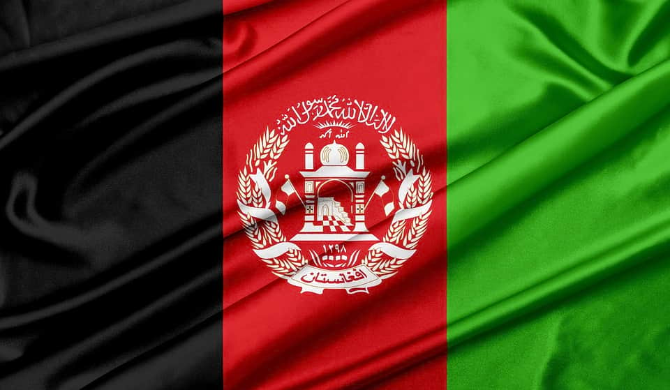 Флаг Афганистана фото