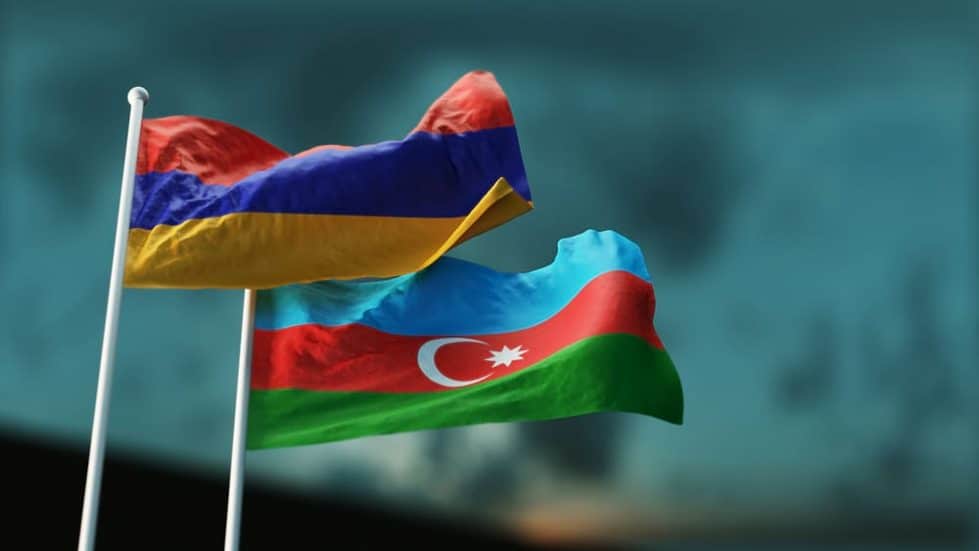Флаги Армении и Азербайджана фото