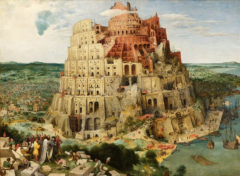 Вавилонская башня изображение