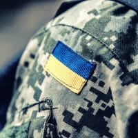 Шеврон с флагом Украины фото