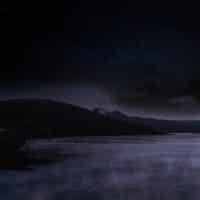 Ночное озеро фото