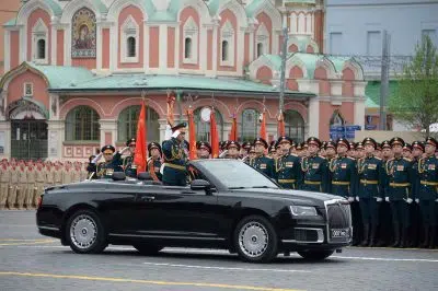 Сергей Шойгу на параде в Москве фото
