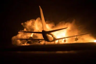 Крушение самолета фото