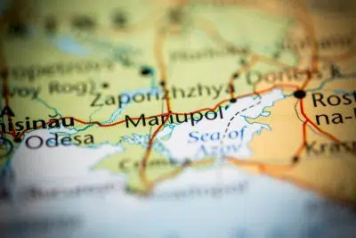 Мариуполь на карте