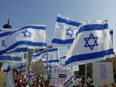 Протест израильтян фото