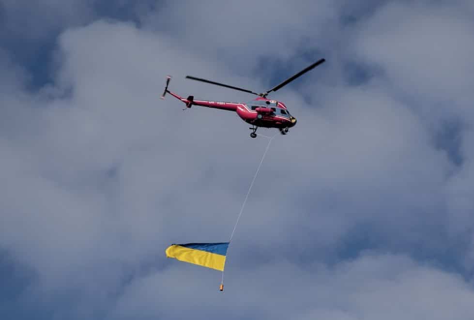 украина флаг фото
