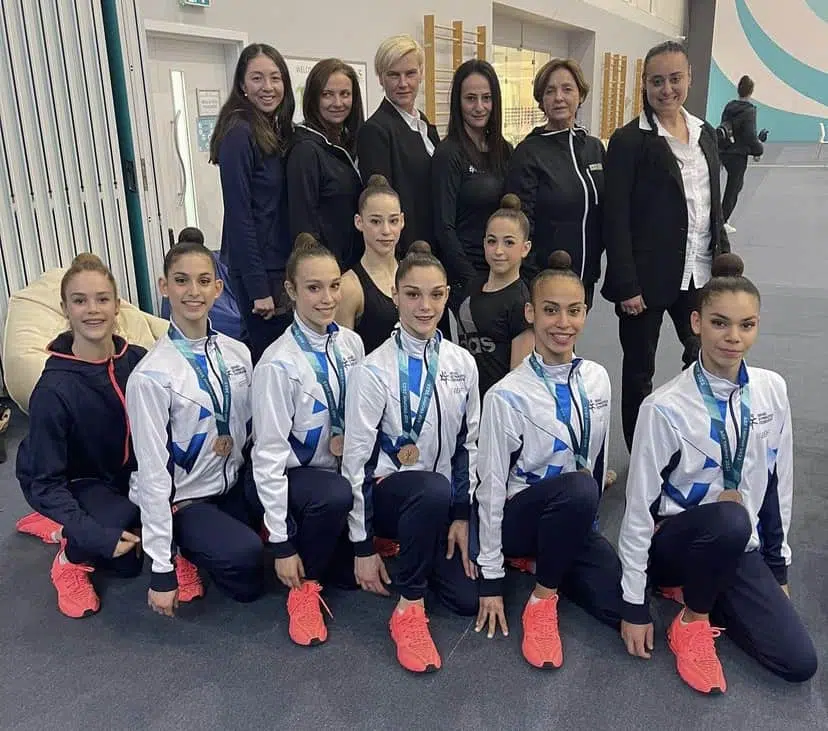 Израильские гимнастки фото